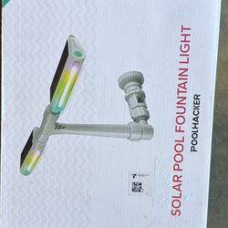 Pool fountain light