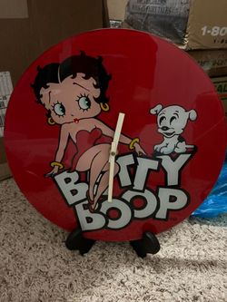 Betty Boop Vintage Clock