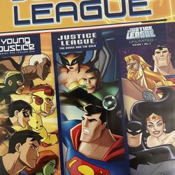 DC’s JUSTICE LEAGUE 3-Pack! (DVD)