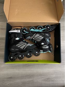 Rollerblade Zetrablade W US Size 9 - Black and Blue