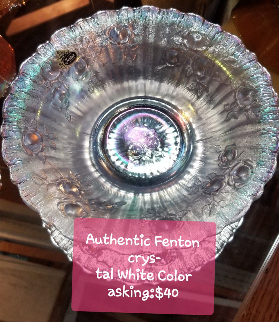 Authentic Fenton Carnival Glass