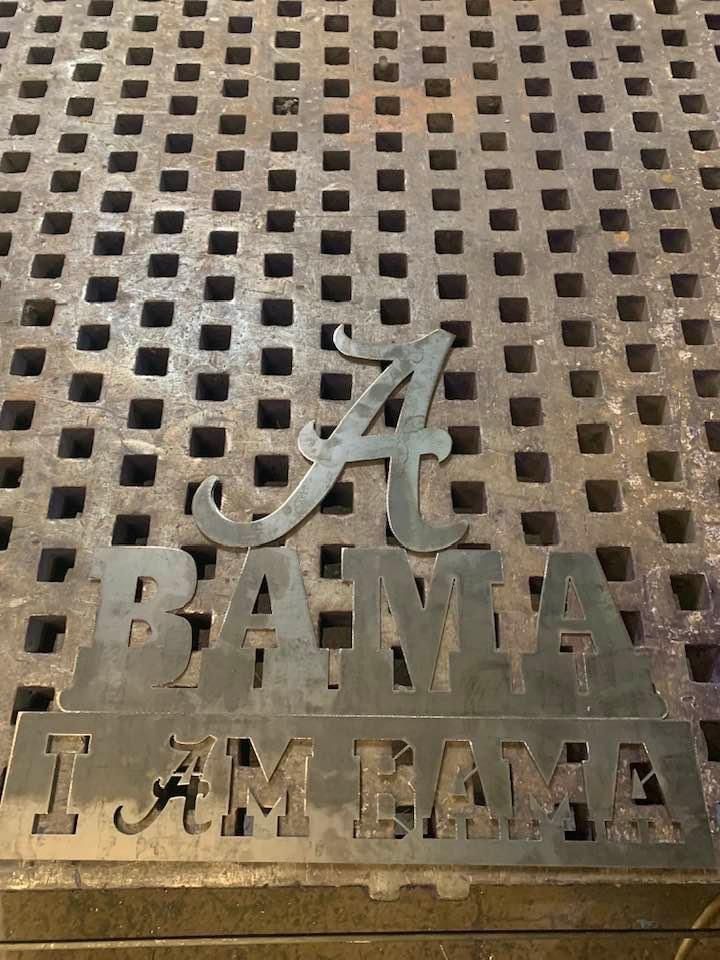 Metal Team Display For Sale!