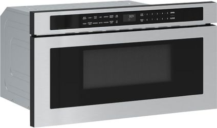 Zephyr 30 inch Built In Drawer Microwave Oven Under Cabinet - Under Counter Pull Out Microwave Drawer 1.2 cu ft
