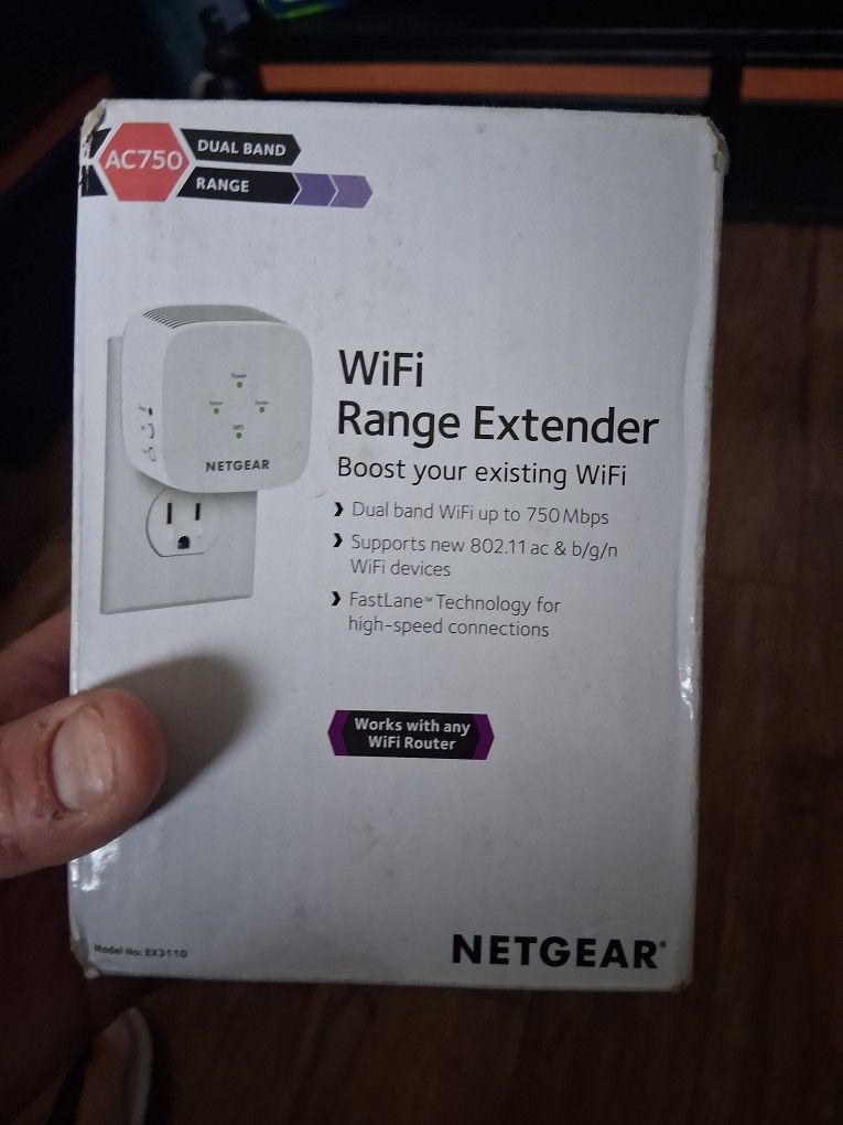 Wifi EXTENDER - NetGear - Used 1x