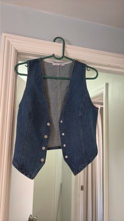 Denim Vest Size Small