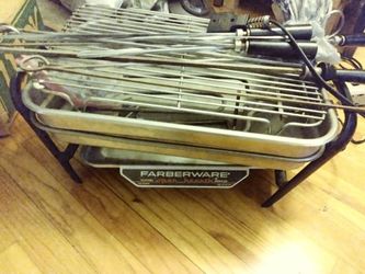 Electric shish kabob and steak cooker Make A Offer