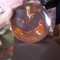 Norman Rockwell Plate. Number P1946