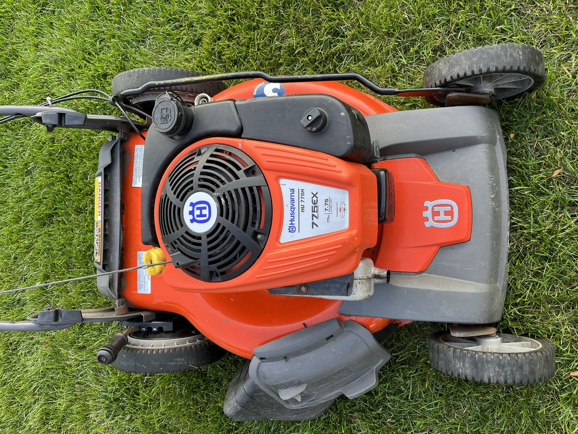 22” HUSQVARNA HU 775EX Series 175cc Gas Selfpropelled Mower for Sale