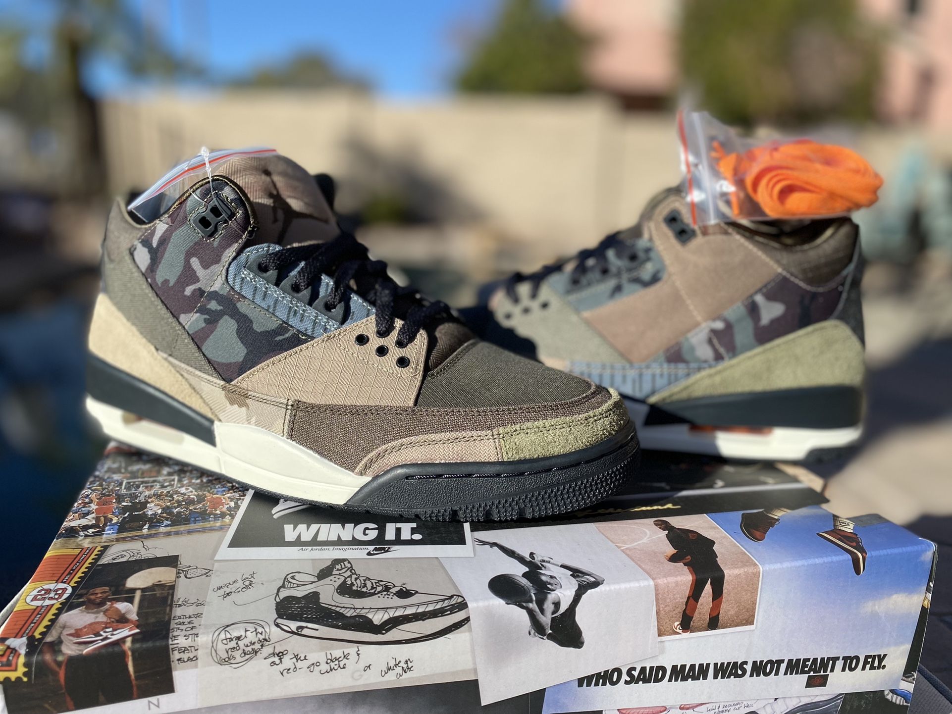 Air Jordan 3 Patchwork Camo Size 11 for Sale in Glendale, AZ - OfferUp