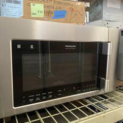 New Frigidaire 30” Over The Range Microwave