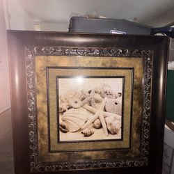 Beach Photography/ Wooden High End Frame 
