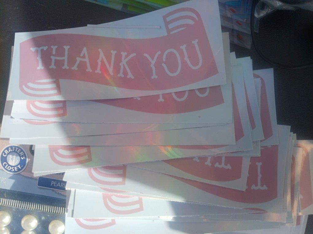 Thank You Stickers