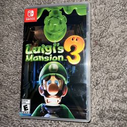 Nintendo switch Luigi’s Mansion 3
