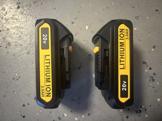 20 V Max 3.0Ah Replacement Battery 2packs