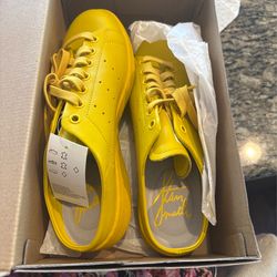 Adidas Stan Smith Slip-On Backless Mule Tribe Yellow FX0531 - Size Male 8 - NIB