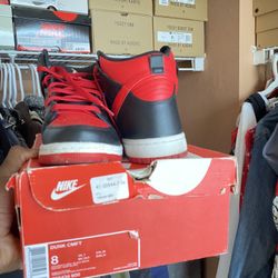 Nike Dunk University Red/ Black Cmft 2015