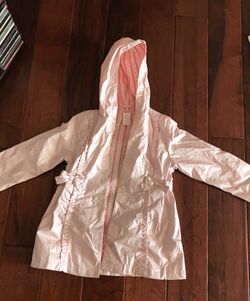 Little girls Gymboree rain jacket size 5