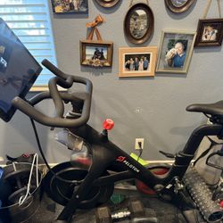 Peloton Bike Two Pair Of Shoes And 3lb  Weights 