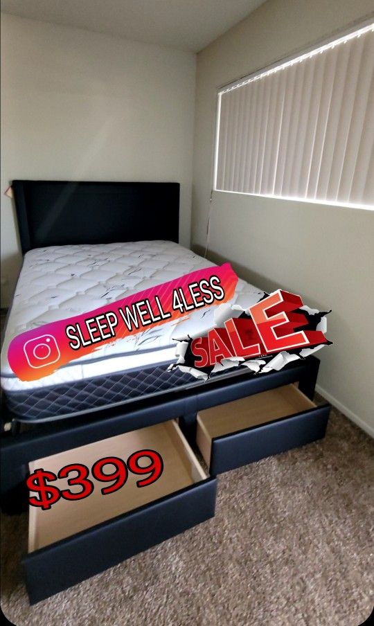 NEW QUEEN SIZE BED Furniture