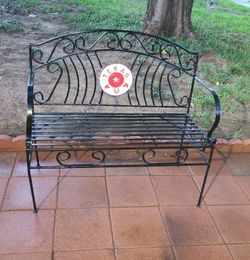 3-piece heavy-duty metal bench