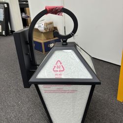 Large Outdoor Light Fixtures Wall Mount 21'' Waterproof Exterior Wall Lanterns with Glass, Outdoor Wall Light