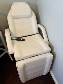 Electric salon facial bed chair