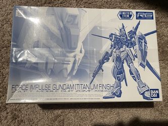 Rg FORCE IMPULSE GUNDAM TITANIUM FINISH