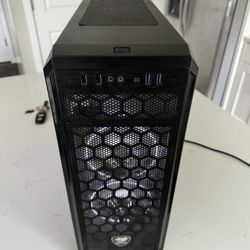 Cougar Case, Complete Black Pc 