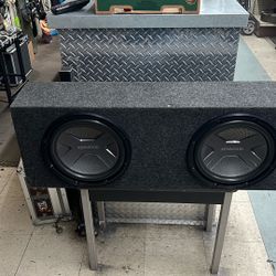Pair 12” Kenwood KFC-W3041 Subwoofers In Box