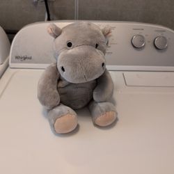 weighted hippo stuffed animal