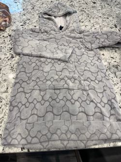 Mickey Mouse Fleece Hoodie Blanket Sweatshirt