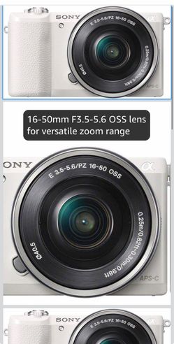 Sony camera