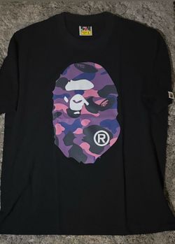 Purple bape shirt