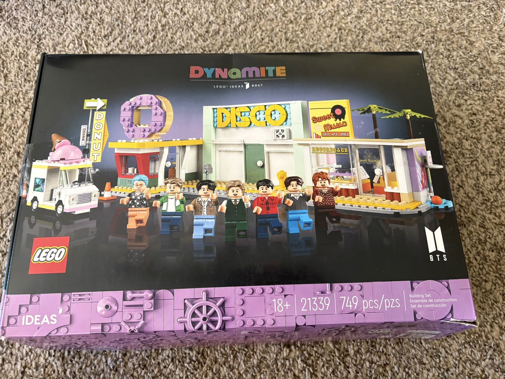 Retired Lego BTS Dynamite