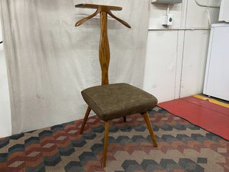 Vintage Mid-Century Modern Valet Butler Chair