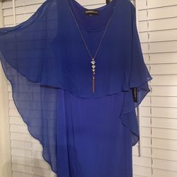 Glamour Nights Royal Blue Dress