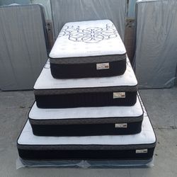 Full Size Mattress Pillow Top 12" new mattress. We offer delivery