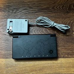 Nintendo DSI Pokemon Black Edition Reshiram Zekrom Handheld Console