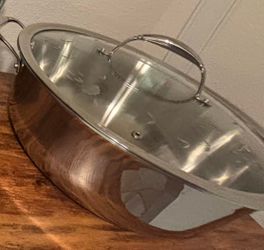 Princess House 18”/10 Qt Stainless Steel Pot With Lid