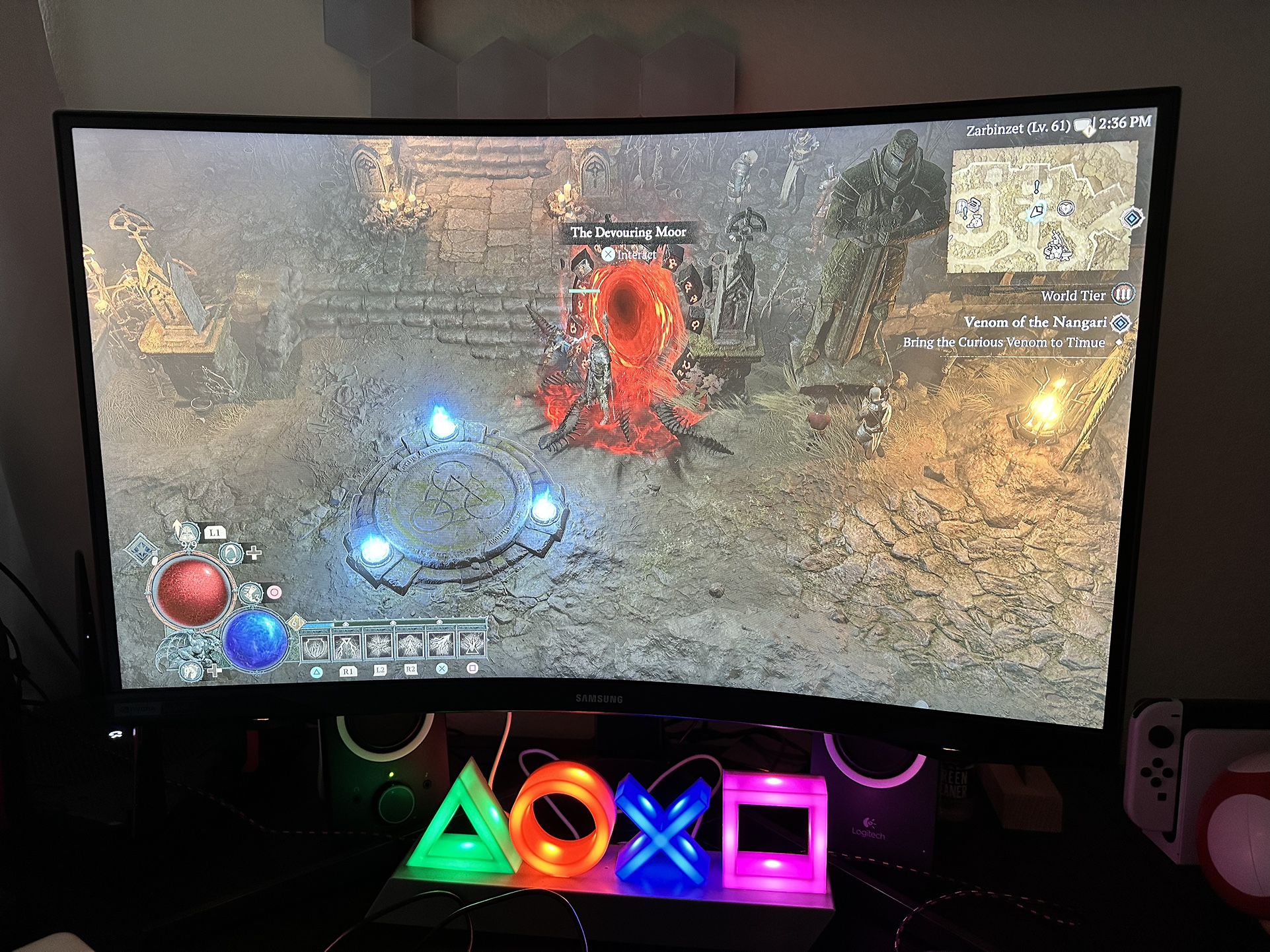 Samsung odyssey G6 27" curved Gaming Monitor