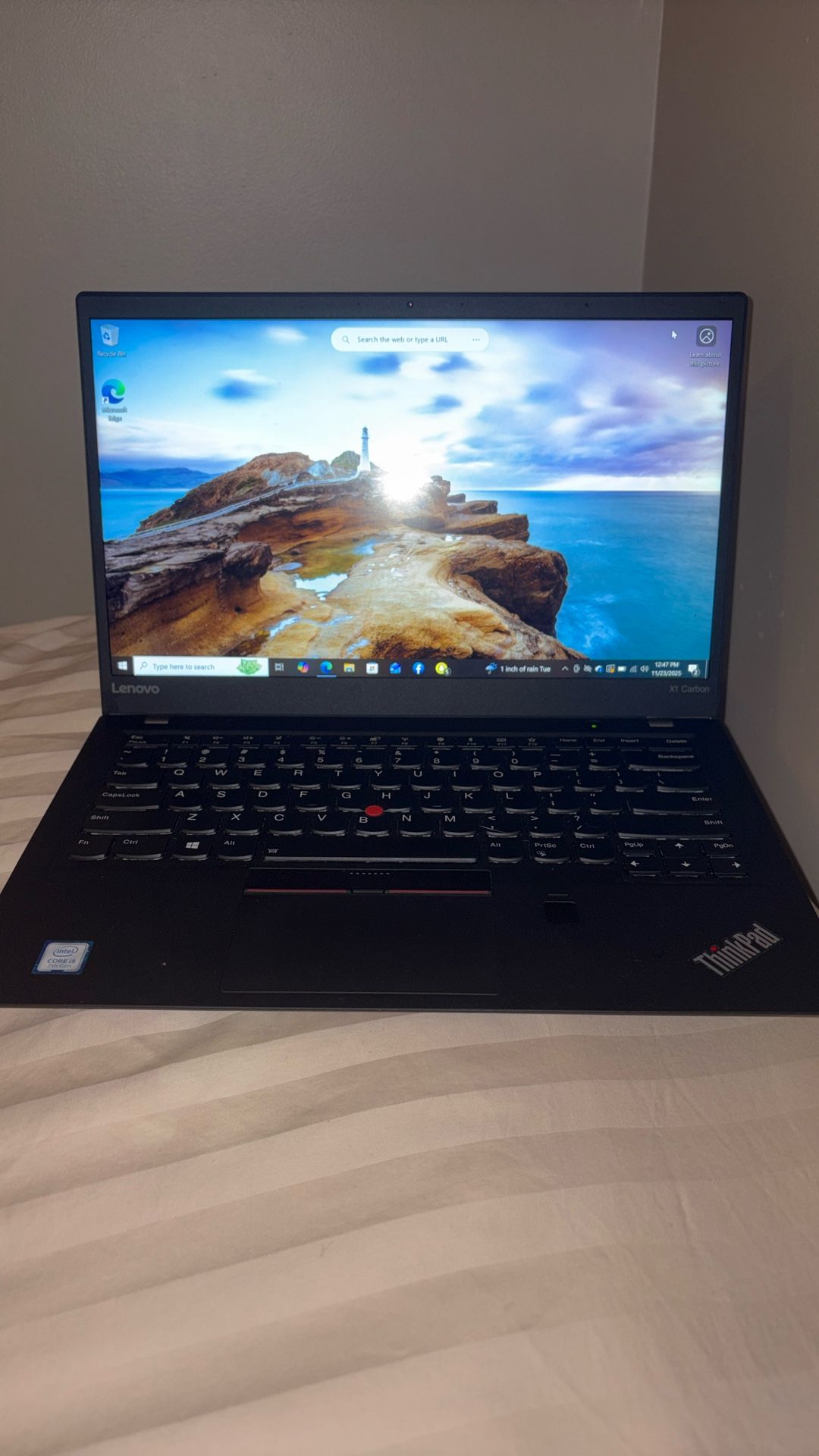 Lenovo Thinkpad Core i5 7th Generation X1 Carbon