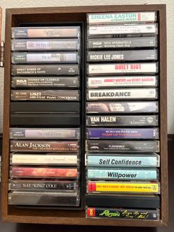 40 plus cassette tapes