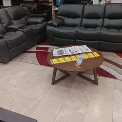 *Fall Sale Event!!!*---Bold Madrid Gray Leather Reclining Sofa/Loveseat Sets---Delivery And Financing👍