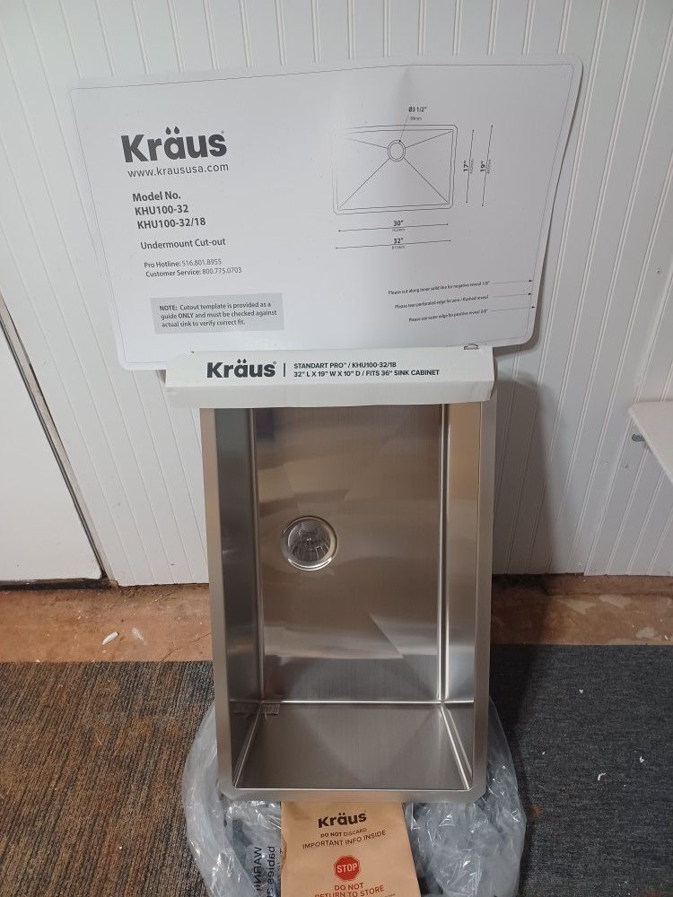 Undermount Stainless Kitchen Sink