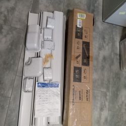 New 4" X  19.5 " Pvc AC  White Covers