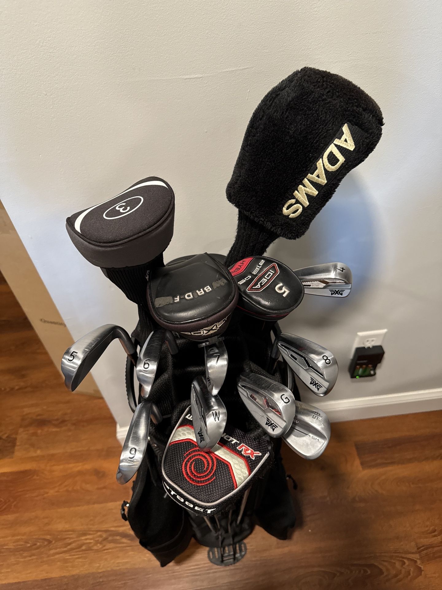 Used Left Handed Golf Club Set W/Bag