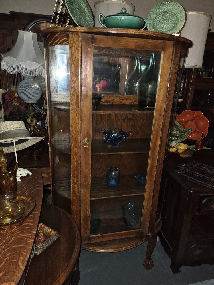 Antique Curio Cabinet