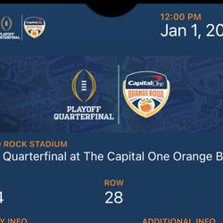 🏈Capital One 🍊Orange Bowl 🏈