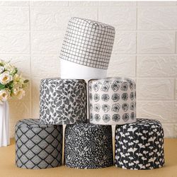 6 Pcs Decorative Toilet Paper Roll Cover Fit regular Roll Within 4.3 x 5.1'' Reusable Felt Fabric Toilet Tissue Holder