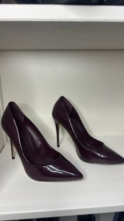 Burgundy Stilettos Heels  